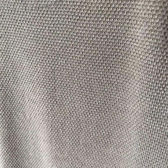 Zara Shirt Womens Size Medium Olive Green Camouflage Thermal Waffle Knit Neutral - Picture 11 of 16